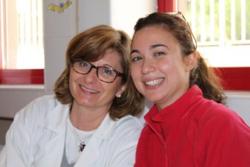 Mara y Maribel (profesores de msica y religin del CP. Manuel de Falla)
